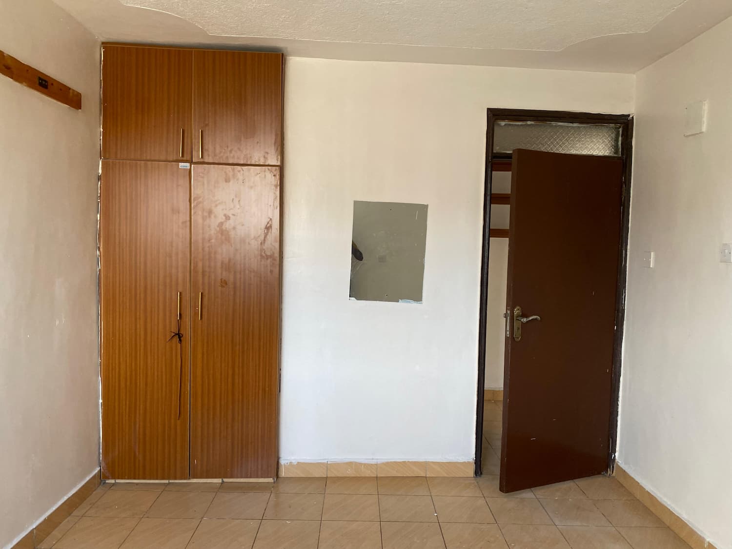 Spacious wardrobes